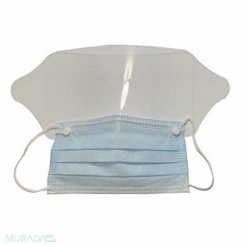 GRAINGER APPROVED Face Mask with Eye Shield PK25, 61TM05