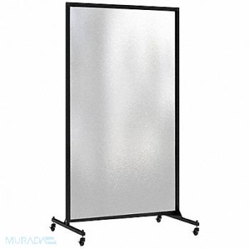 SCREENFLEX Frosted 1 panel Room Divider, 61UH95