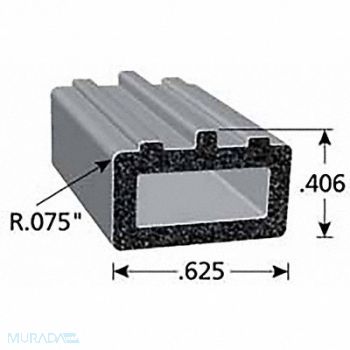 FAIRCHILD Foam Rubber Seal w/Adhesive Back 0.4 in, 61UJ85