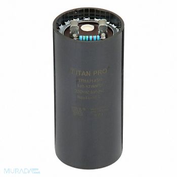 PACKARD Round Motor Start Capacitor w/Resistor, 61UP13