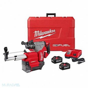 MILWAUKEE Cordless Rotary Hammer Kit Battery 18 V, 61UU49