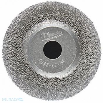 MILWAUKEE Buffing Wheel 2 Dia 1 Thickness, 61UU53