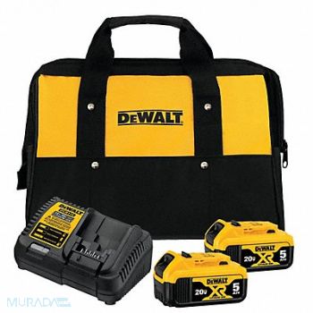 DEWALT Battery and Charger Kit 20VDC Soft Bag, 61UU88