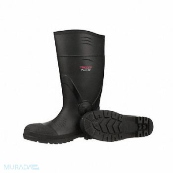 TINGLEY K2977 Black PVC SafetyToe Boot Men s 15 PR, 61UW27