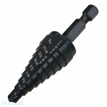 LENOX Step Drill Bits, 61UW29