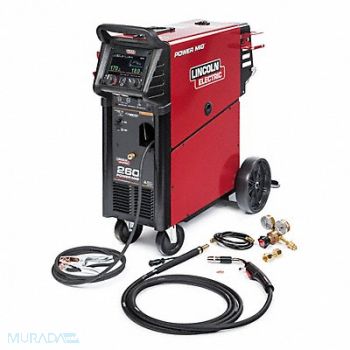 LINCOLN ELECTRIC LINCOLN Power MIG 260 MIG Welder, 61UX94