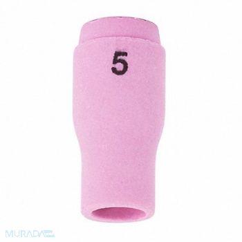 LINCOLN ELECTRIC LINCOLN No5 TIG Weld Alumina Std Nozzle, 61VA39