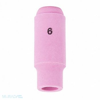 LINCOLN ELECTRIC LINCOLN No6 TIG Weld Alumina Std Nozzle, 61VA46