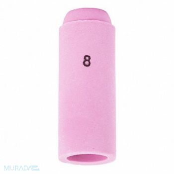LINCOLN ELECTRIC LINCOLN No8 TIG Weld Alumina Std Nozzle, 61VA48