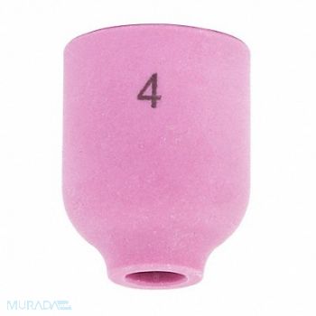 LINCOLN ELECTRIC LINCOLN No4 TIG Weld Alumina Std Nozzle, 61VA49