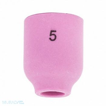 LINCOLN ELECTRIC LINCOLN No5 TIG Weld Alumina Std Nozzle, 61VA50