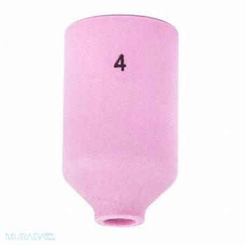 LINCOLN ELECTRIC LINCOLN No4 TIG Weld Alumina Std Nozzle, 61VA55