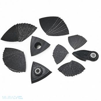 FEIN Tool Sanding Sheet Set 60/80/120 Grit, 61VD44