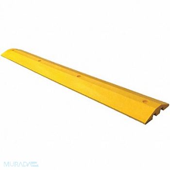 PLASTICS R UNIQUE Speed Bump Plastic Cncrt/Asphlt 2X10X72, 623T96