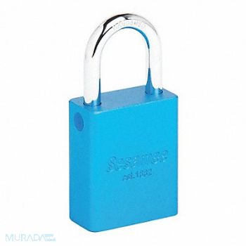 SESAMEE Alum Safety Lockout Padlock KA Blue, 62NC30