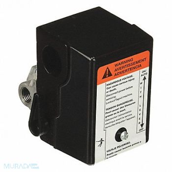 INGERSOLL RAND Pressure Switch 5 HP Single Phase, 62NF84