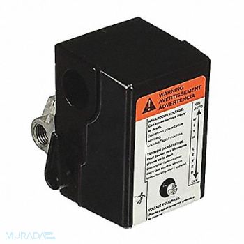 INGERSOLL RAND Pressure Switch 5 HP Single Phase, 62NF86