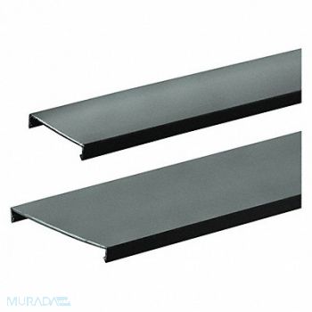 PANDUIT Duct Cover 2 Wx Pvc Bl, 376Y31