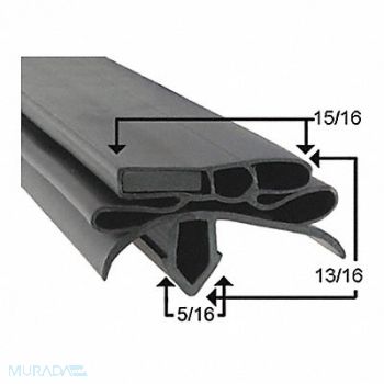 TRUE MFG Door Gasket 12-1/2 x 24-1/2, 62XP02