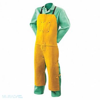 STEINER Cowhide Welding Split Leg Bib Apron 48, 62XT53