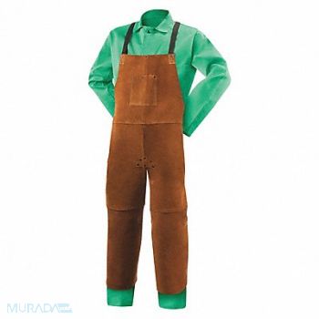 STEINER Cowhide Welding Split Leg Bib Apron 48, 62XT56