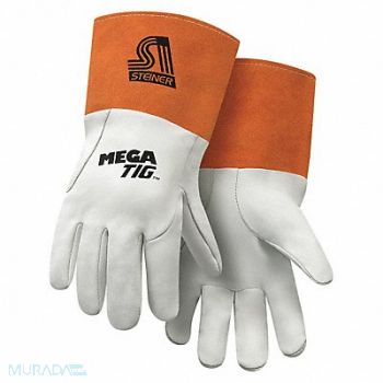 STEINER INDUSTRIES Welding Gloves TIG Application Beige PR, 56LX89