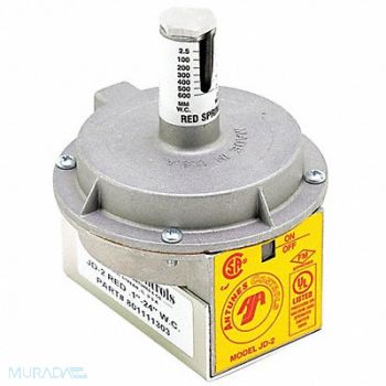 ANTUNES CONTROLS Pressure Switch 0.1 to 24, 62XX96