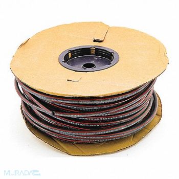 CHEVRON PLEXCO Tubing 3/8 Red Stripe 250 ft, 62XY88