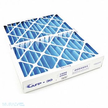 LIEBERT Filter 25 x 20 x 4 MERV 8, 62YA49