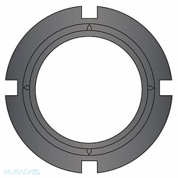 G.L. HUYETT Bearing Locknut 3.527-12x0.698 Steel, 63HU93