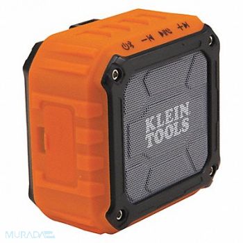 KLEIN TOOLS Jobsite Speaker Wireless Cordless Aux, 63LH77