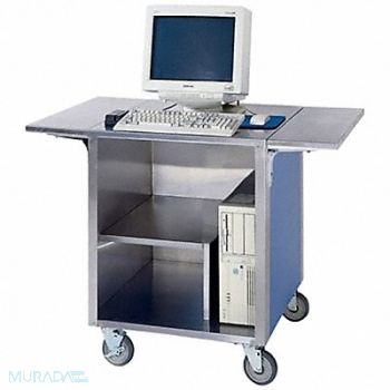 LAKESIDE Cashier Stand Mobil Stainless 51x26x35, 2XJN3