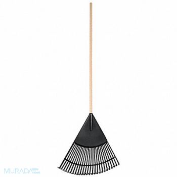 UNION TOOLS Leaf Rake 26 Tines Wood 24 W Tines, 39GA10