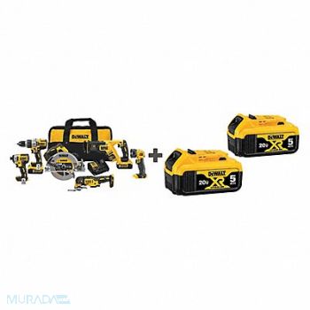 DEWALT Cordless Combination Kit 6 Tools 20V DC, 643H13