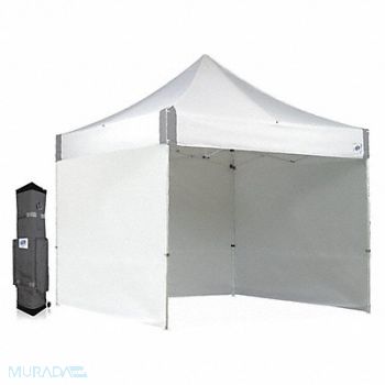 E-Z UP Instant Canopy 10 ft L 10 ft W White, 643N07