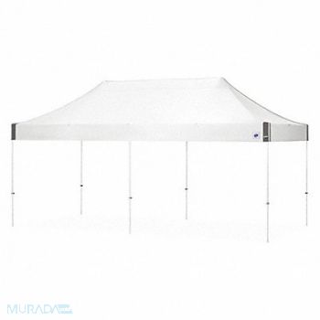 E-Z UP Portable Shelter 20 ft L Polyester, 60NL88