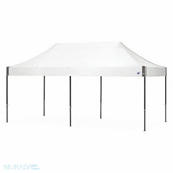 E-Z UP Portable Shelter 20 ft L Polyester, 60NM04