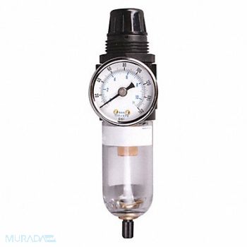 ARROW PNEUMATICS Mini filter/Regulator Poly Bowl 1/4, 64NR64