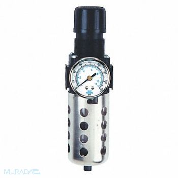 ARROW PNEUMATICS Filter/Regulator Poly Bowl 3/8, 64NR71