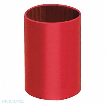 QUICKCABLE Shrink Tubing 1.5 in Red 0.75 in ID PK50, 64TX59