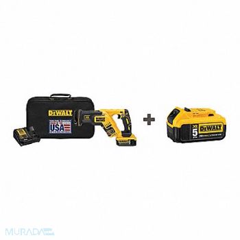 DEWALT Cordless Recip Saw Kit 2900 SPM 20VDC, 64XG10