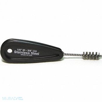 SCHAEFER BRUSH Fitting Brush 3/8 O.D. Plastic Hndl SS, 64XV54