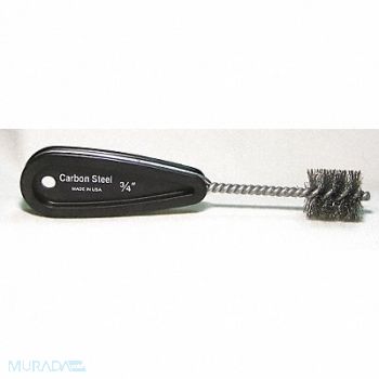 SCHAEFER BRUSH Fitting Br 3/4 I.D. Plastic Hndl Steel, 64XW09