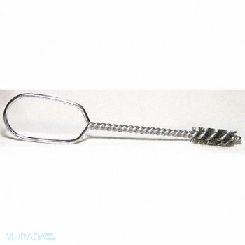 SCHAEFER BRUSH Fitting Brush 1/4 I.D. Wire Hndl Steel, 64XW17