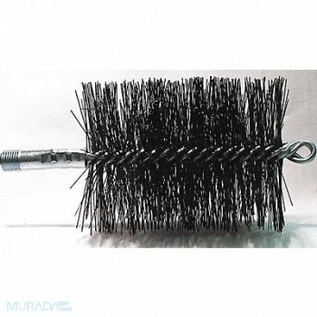 SCHAEFER BRUSH Flue Brush 3-1/2 Dia Tempered Wire, 64XW78