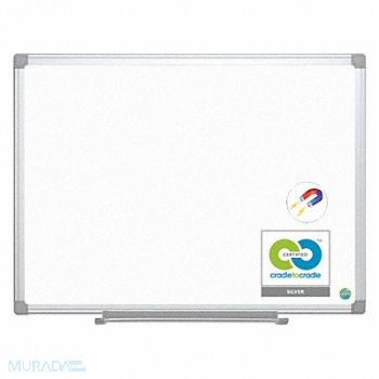 MASTERVISION Dry Erase Board 1.5 ft.x2ft., 64ZZ56