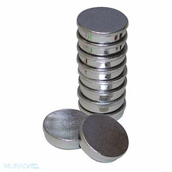 MASTERVISION Super Magnets 1 Silver PK10, 65AA07