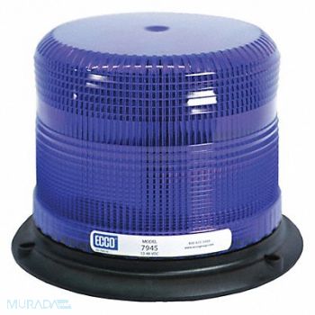 PULSE II Led Beacon Low Prof 12-48Vdc Blue, 65CF77