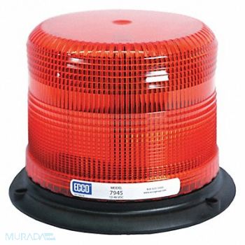 PULSE II Led Beacon Low Prof 12-48Vdc Red, 65CF80