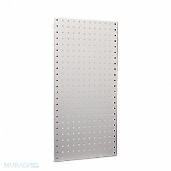 TRITON PRODUCTS Locboard Pegboards Two 18x36x9/16 White, 65DE49